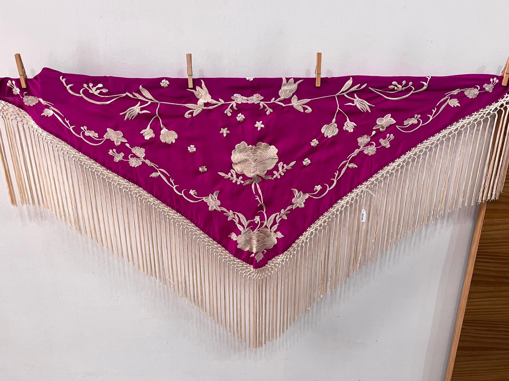 Mantoncillo Marina fucsia