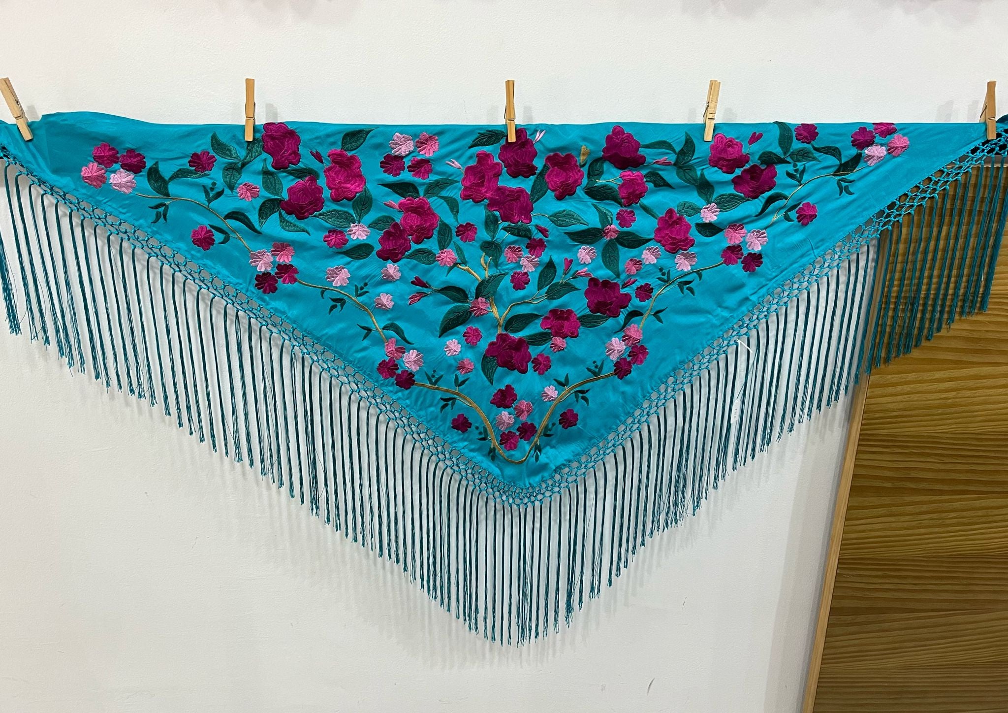 Mantoncillo Paula turquesa