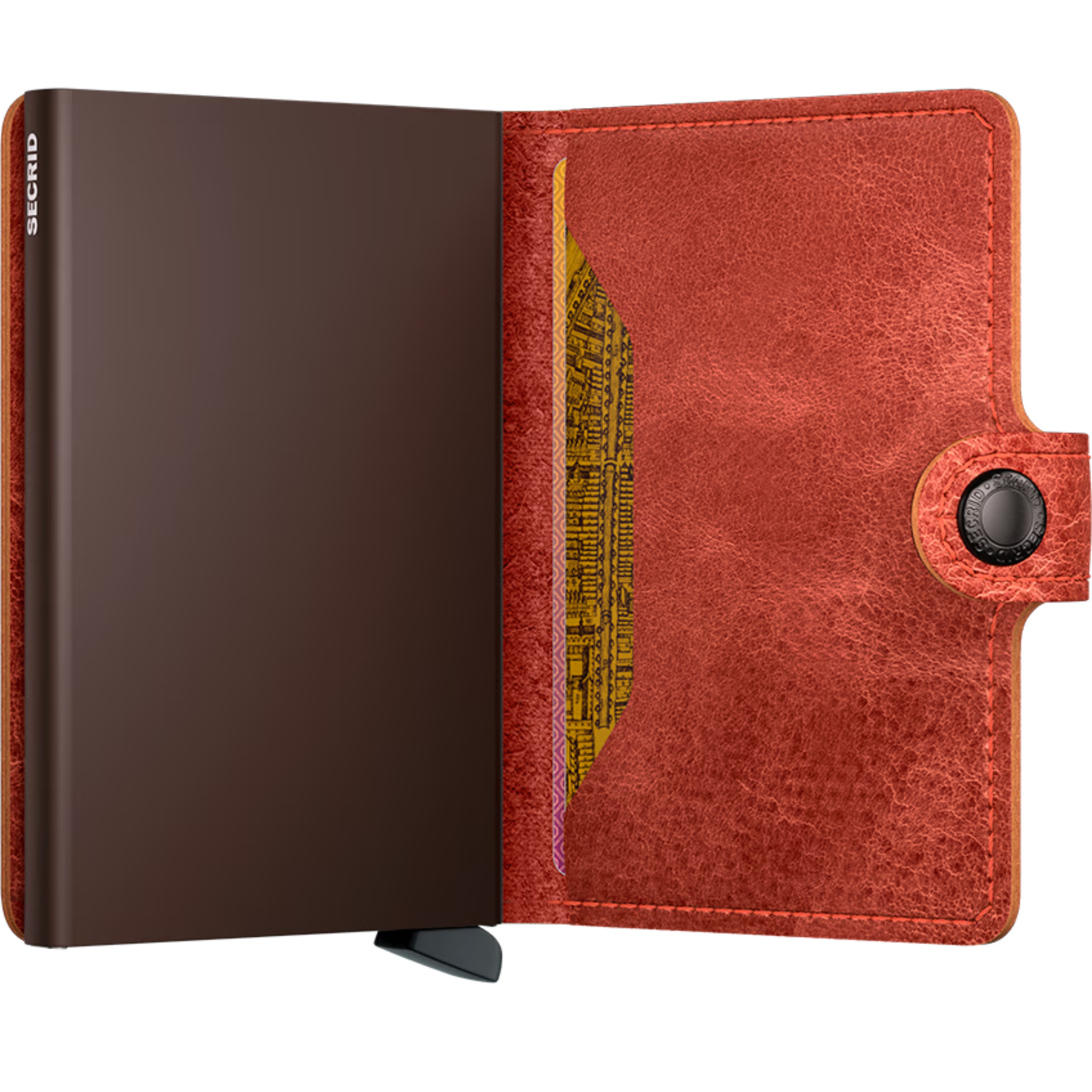 Tarjetero Secrid Vintage Naranja