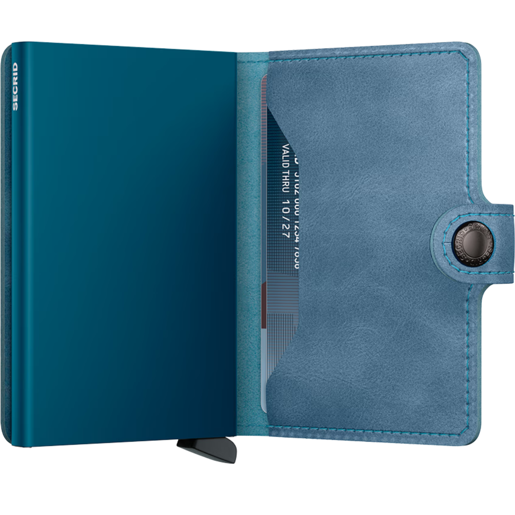 Tarjetero Secrid Vintage Teal