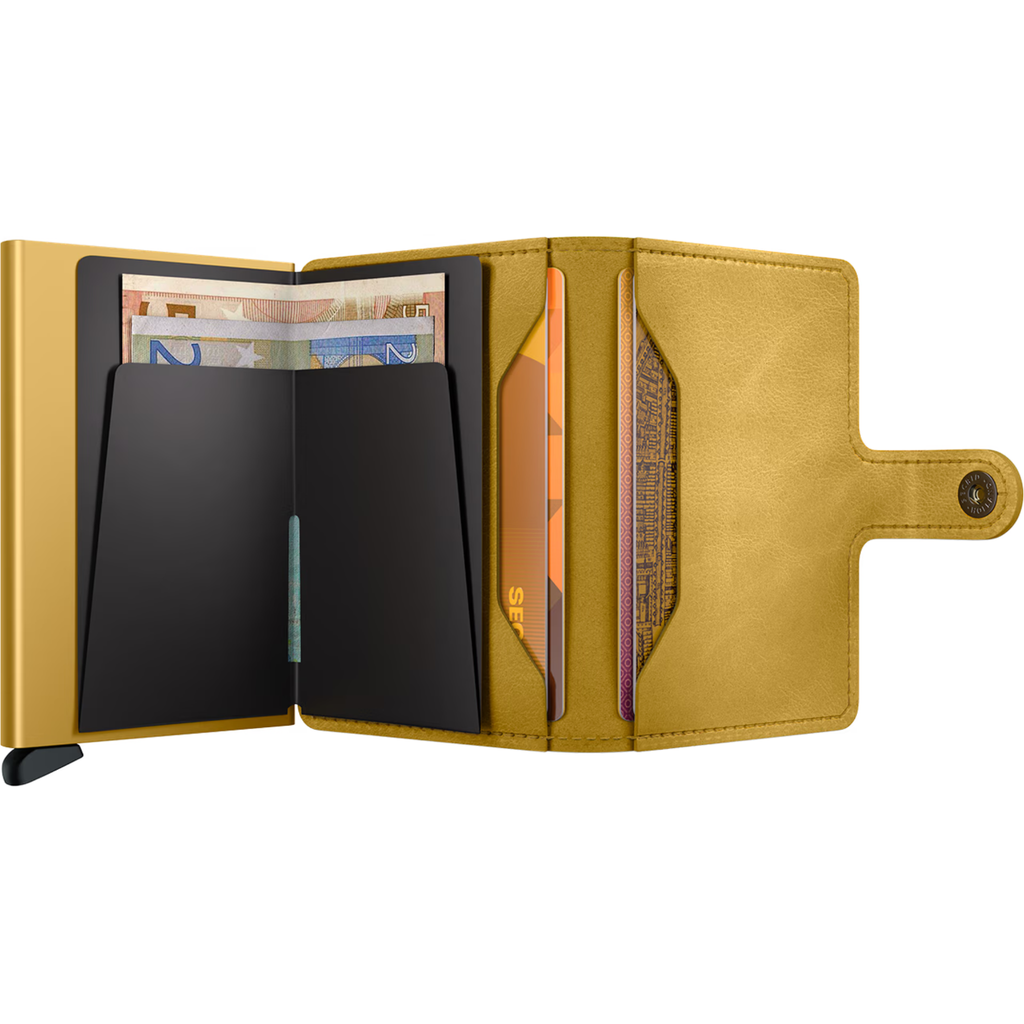 Tarjetero Secrid Vintage Amarillo