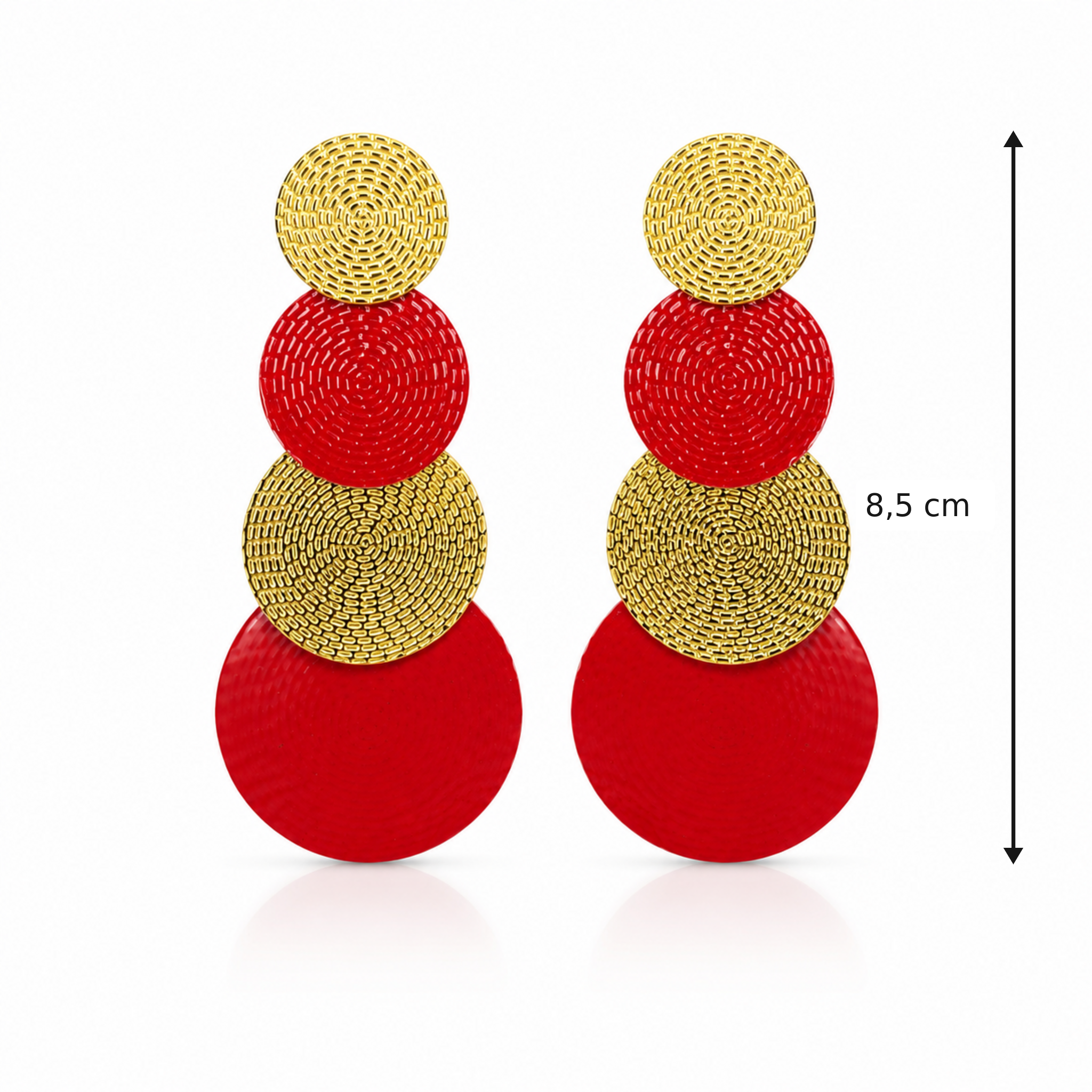 Pendientes Cuatro Lunas